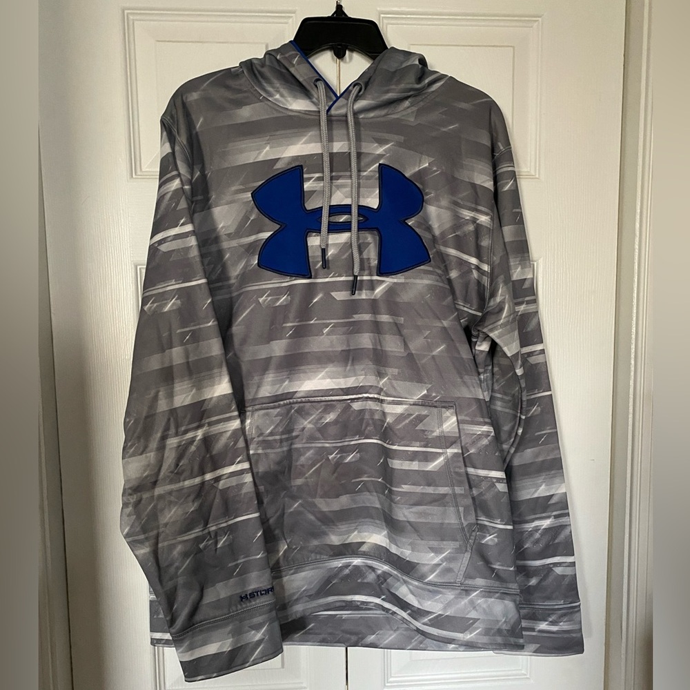 Men’s Large Under Armour Storm 1 Gray Hoodie